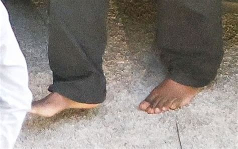 bianca censori feet|Kanye West Walks Around Barefoot, Boycotting Socks & Shoes.